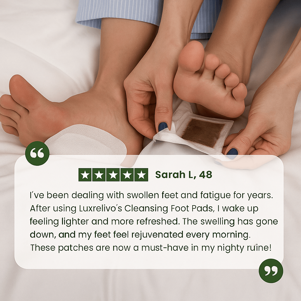 Foot Detox Patches - Luxrelivo