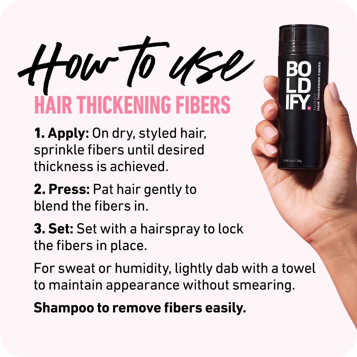 Hair Thickening Fibers - Luxrelivo