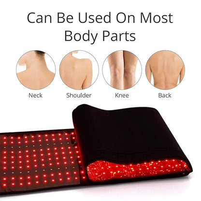 LED Red Light Therapy Yoga Mat Home Health Relaxation - Luxrelivo