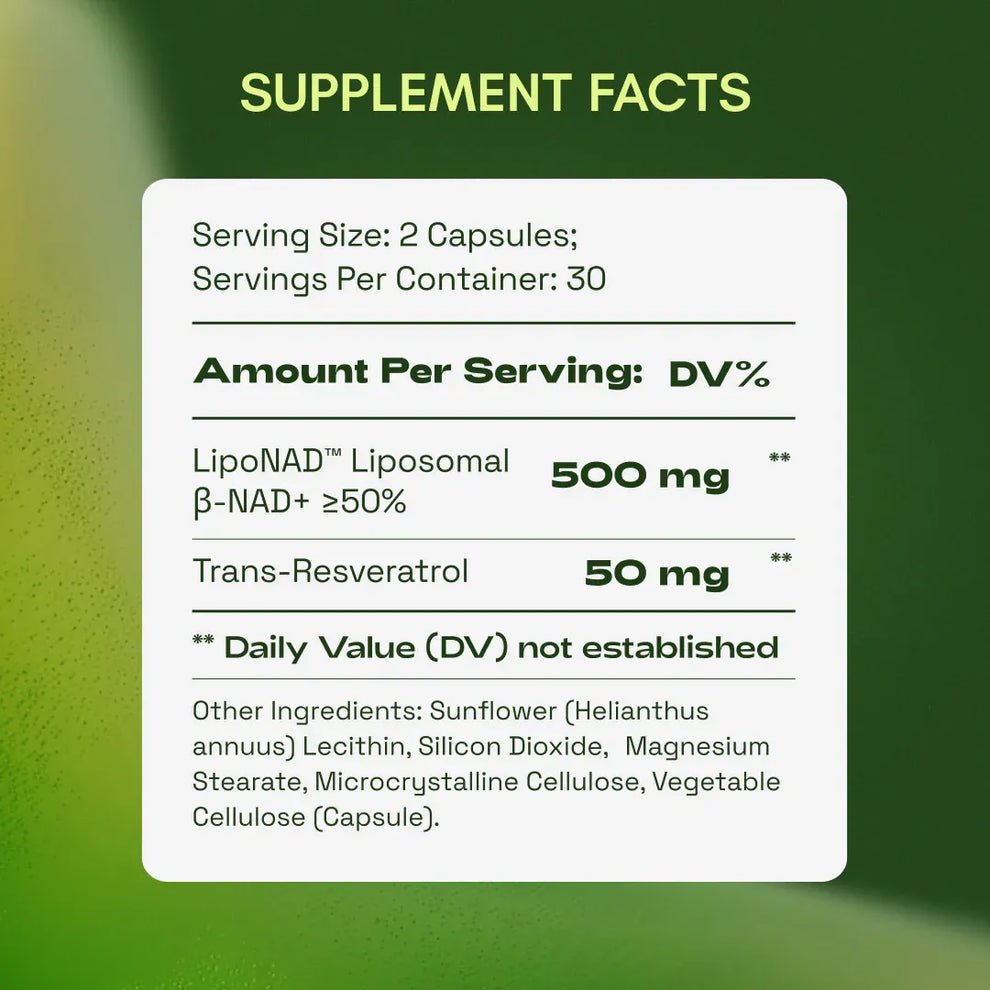 NAD+ | Reverse Aging & Feel Energized - Luxrelivo
